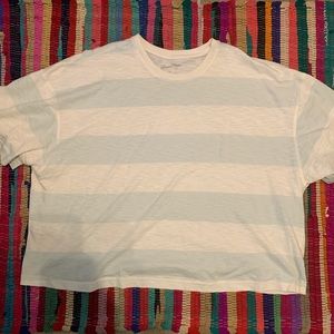 Universal Thread Stripped Crop Top